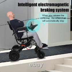 Fauteuil roulant électrique pliable tout terrain 2025 - Scooter de mobilité robuste à puissance élevée