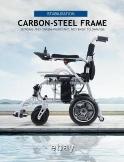 Fauteuil roulant électrique pliable tout terrain 2025 scooter de mobilité robuste