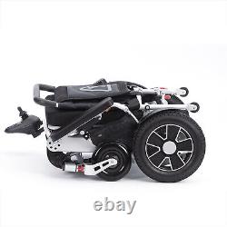 Fauteuil roulant électrique pliant aide à la mobilité fauteuil roulant motorisé léger