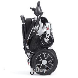 Fauteuil roulant électrique pliant aide à la mobilité fauteuil roulant motorisé léger