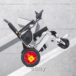 Fauteuil roulant électrique pliant aide à la mobilité fauteuil roulant motorisé léger
