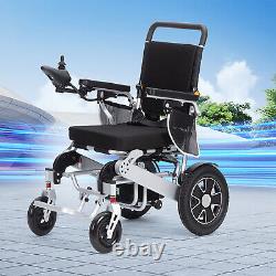 Fauteuil roulant électrique pliant aide à la mobilité fauteuil roulant motorisé léger