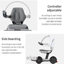 Fauteuil roulant électrique pliant automatique 360° omnidirectionnel + Application.