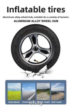 Fauteuil roulant électrique pliant, fauteuil roulant motorisé, scooter de mobilité léger pour adultes