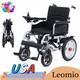 Fauteuil Roulant électrique Portable Tout Terrain 500w Pliable Robuste Avec Joystick à 360°