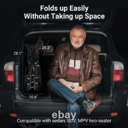 Fauteuil roulant électrique ultra léger de 34 lb, roues motorisées tout terrain, États-Unis