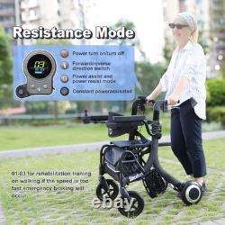Fauteuil roulant trois en un, scooter de mobilité et fauteuil roulant de transport pour les personnes âgées