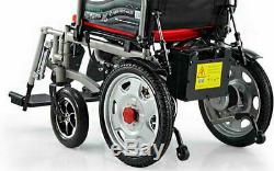 Fauteuils Roulants Électriques Scooter Personnes Âgées Handicapées Double Moteurs Puissance Pliant Portable