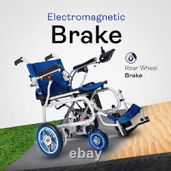 Fauteuils roulants électriques légers et pliables pour seniors, fauteuil roulant de 2x250W