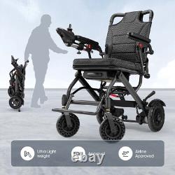 Fauteuils roulants électriques pliables, fauteuil léger intelligent pour tous les terrains