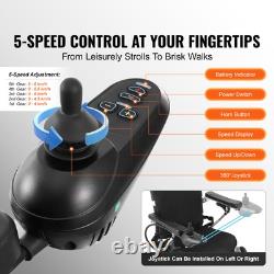 Fauteuils roulants électriques pliables inclinables, scooters de mobilité pour tous les terrains