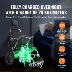 Fauteuils roulants électriques pliables inclinables, scooters de mobilité pour tous les terrains