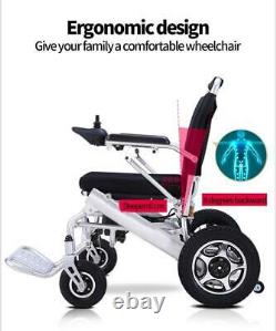 Fold And Travel Electric Wheelchair Power Wheel Chair Mobilité Légère