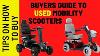 Guide De L'acheteur Pour Les Scooters De Mobilité Usagés