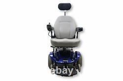 Jazzy Select Electric Wheelchair 19x19 Siège Avec Headrest Furtif Recline