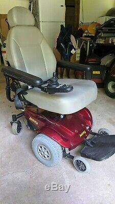 Jazzy Select Gt Powered Fauteuil Roulant Scooter. (piles Neuves) Rouge