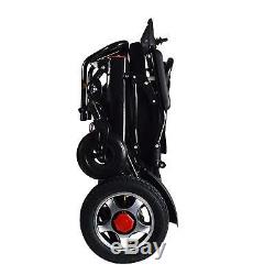 Le Scooter Motorisé De Fauteuil Roulant D'énergie Électrique De Pli Et De Voyage Seulement 55lb Tient 360lb