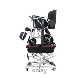 Mini élévateur rechargeable léger. Transfère les fauteuils roulants et scooters dans le coffre.