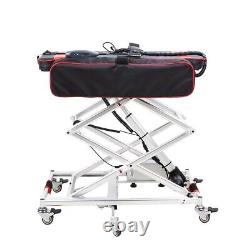 Mini élévateur rechargeable léger. Transfère les fauteuils roulants et scooters dans le coffre.