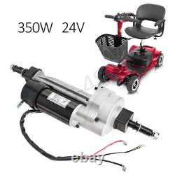 Moteur électrique transaxle DC 350W 24V pour fauteuil roulant électrique bricolage