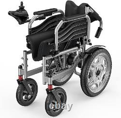 Nouveau fauteuil roulant électrique scooter de mobilité pliable aide double moteur 250W motorisé