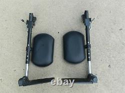 Pair Of Leg Support Repose For Pride Jazzy Sélectionner Elite Power Scooter En Fauteuil Roulant