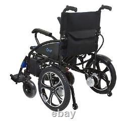 Pliable Léger Électrique De Puissance Smart Fauteuil Roulant Carriers 280 Lb Bleu