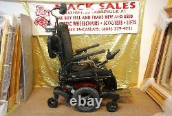 Quickie Qm-710 Power Wheelchair Scooter Avec Power Seat/ Tilt/legs/préposé