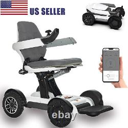 ROBOOTER X40 Fauteuil Roulant Électrique Pliant Automatique Contrôle par Joystick/APP