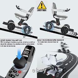 ROBOOTER X40 Fauteuil Roulant Électrique Pliant Automatique Contrôle par Joystick/APP