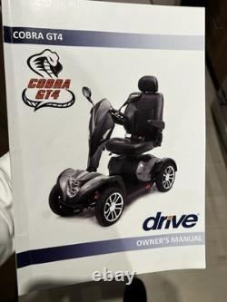Scooter Électrique Cobra GT4 Mobilité Fauteuil Roulant