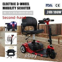 Scooter Électrique De Mobilité D'occasion En Fauteuil Roulant Égal Pour Les Personnes Âgées Adultes / Blessure