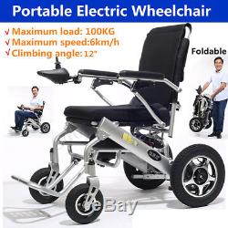 Scooter Électrique Handicapé Se Pliant Portatif De Fauteuil Roulant Électrique De Mobilité