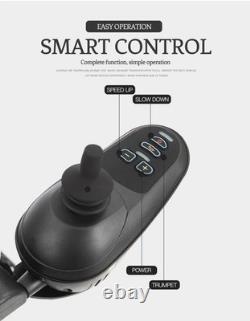 Scooter Électrique Léger pour Fauteuil Roulant Électrique Pliable Nouveau pour Seniors