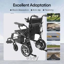 Scooter Électrique Léger pour Fauteuil Roulant Électrique Pliable Nouveau pour Seniors