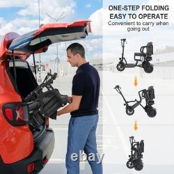 Scooter Électrique TopMate 3 Roues 250W Scooter de Mobilité pour Adultes et Seniors