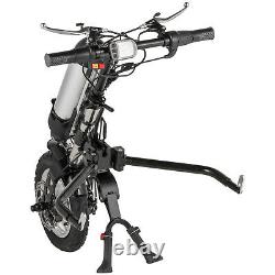Scooter Handcycle Électrique 36v 350w Vélo À Main Fixe Électrique Pour Fauteuil Roulant