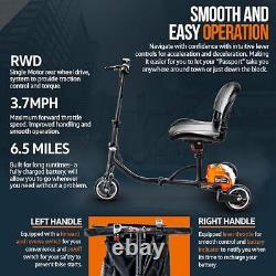 Scooter de Mobilité Électrique SuperHandy à 3 Roues, le Plus Léger avec Éraflures et Bosses