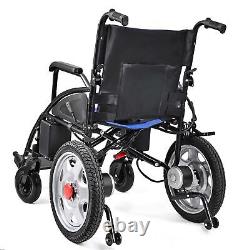 Scooter de fauteuil roulant motorisé pliable électrique à double moteur et mobilité réglable