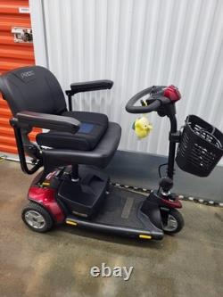 Scooter de mobilité 3 roues Go-Go Elite Traveller de Pride Mobility rouge