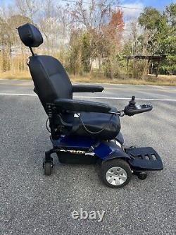 Scooter de mobilité Jazzy Select Elite, fauteuil roulant électrique, fauteuil roulant avec rotation à 360 degrés