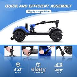 Scooter de mobilité METRO à 4 roues, fauteuil roulant motorisé, appareil électrique compact