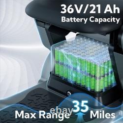 Scooter de mobilité YINGLU Peak 1000W fauteuil roulant électrique 4 roues autonomie de 35 miles