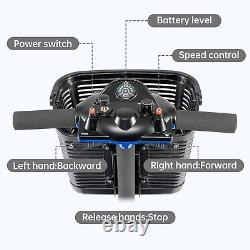 Scooter de mobilité à 3 roues, dispositif de fauteuil roulant pliable électrique alimenté par batterie, États-Unis.