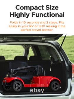 Scooter de mobilité à 4 roues ENGWE, moteur puissant de 250W pour seniors, robuste et fiable.