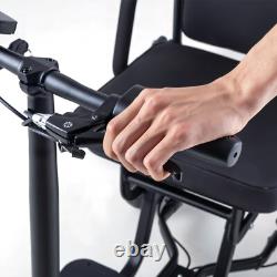 Scooter de mobilité à 4 roues - Fauteuil roulant électrique à vitesse réglable trois vitesses