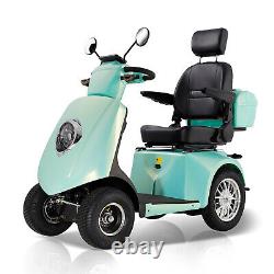 Scooter de mobilité à 4 roues, fauteuil roulant électrique 800W, scooters électriques pour la maison et les déplacements.