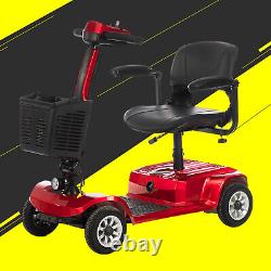 Scooter de mobilité à 4 roues, fauteuil roulant électrique pliable, scooters électriques de voyage