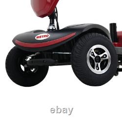 Scooter de mobilité à 4 roues, fauteuil roulant électrique pliable, scooters électriques de voyage à domicile.