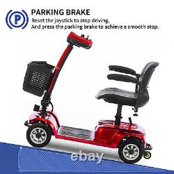 Scooter de mobilité à 4 roues, fauteuil roulant électrique pliable, scooters électriques pour la maison et les déplacements